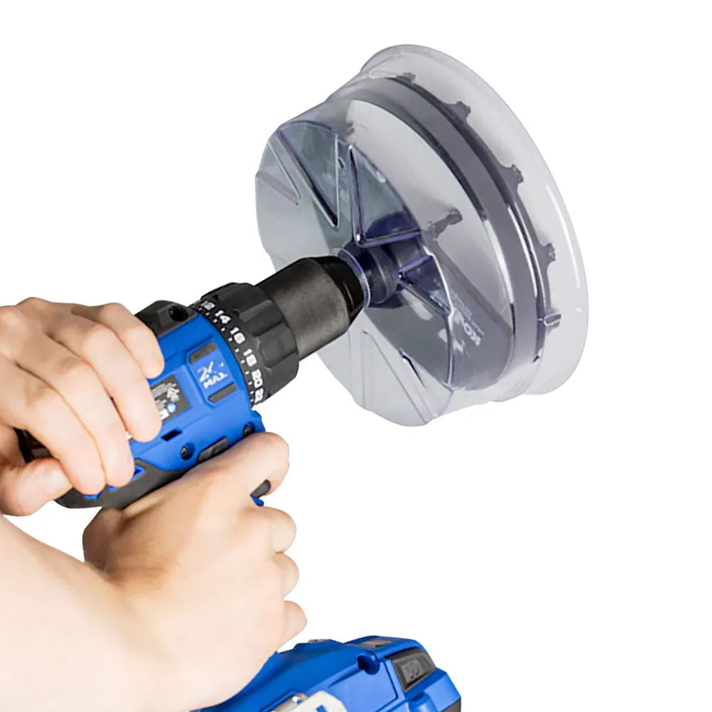 6-3/8-In Carbide-Grit Arbored Recessed Lighting Hole Saw