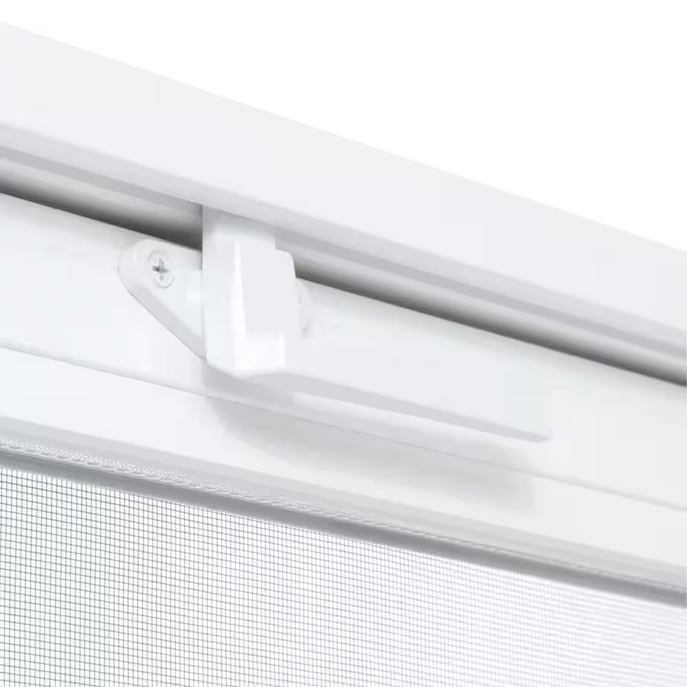 32.25 In. X 18.25 In. White Double-Pane Insulated Glass Hinged Vinyl Hopper Inswing Basement Window with Screen