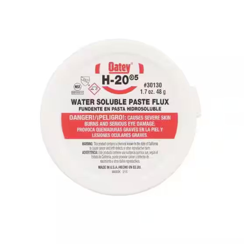 Soldering Kit with 1.7 Oz. Lead-Free Water Soluble Flux Paste and 4 Oz. Silver Solder Wire