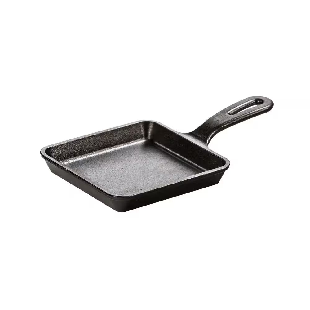 5.5 In. Square Cast Iron Skillet