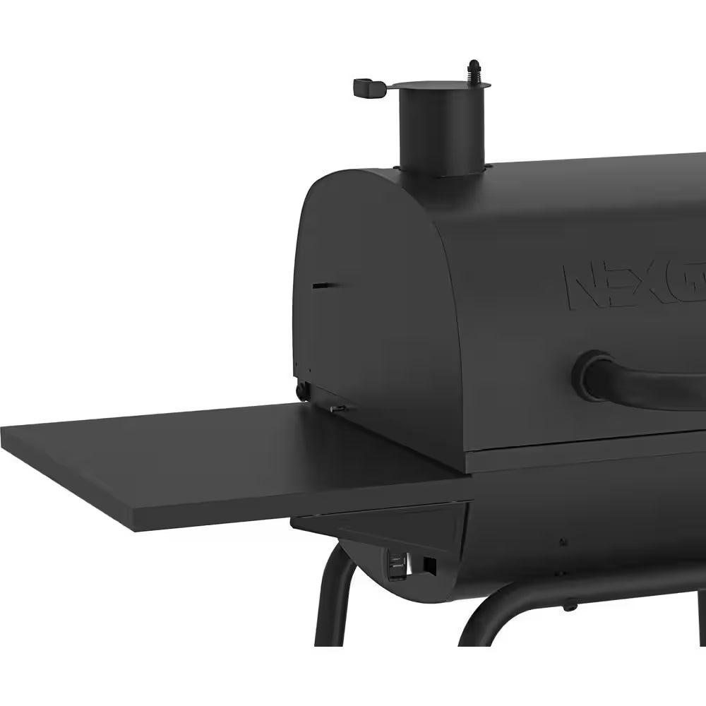 17.5 In. Barrel Charcoal Grill in Black