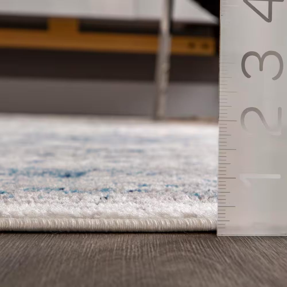 Anaelle Vintage Blue 5 Ft. X 8 Ft. Area Rug