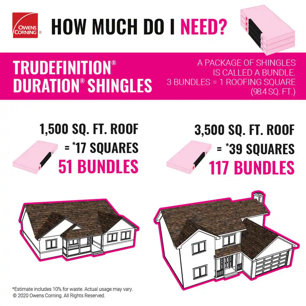 Trudefinition Duration Cool plus Copper Trail Architectural Shingles (32.8 Sq. Ft. per Bundle) (21-Pieces)