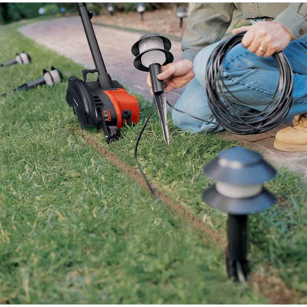 7.5 In. 12 Amp Corded Electric 2-In-1 Lawn Edger & Trencher
