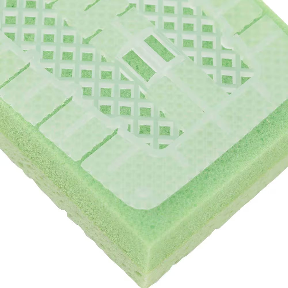 11.25 In. Big Gator Sponge Mop with Scrub Brush Head Refill (2-Pack)