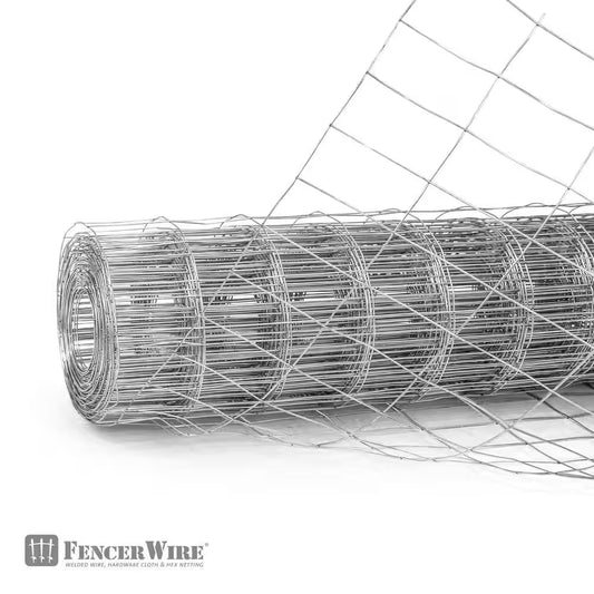 2 Ft. X 100 Ft. 14-Gauge Welded Wire Fence with Mesh 2 In. X 4 In.