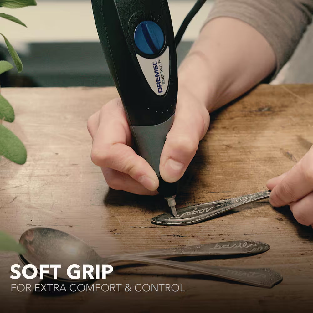 Electric Engraver Tool for Metal, Glass and Wood Corded Rotary Tool