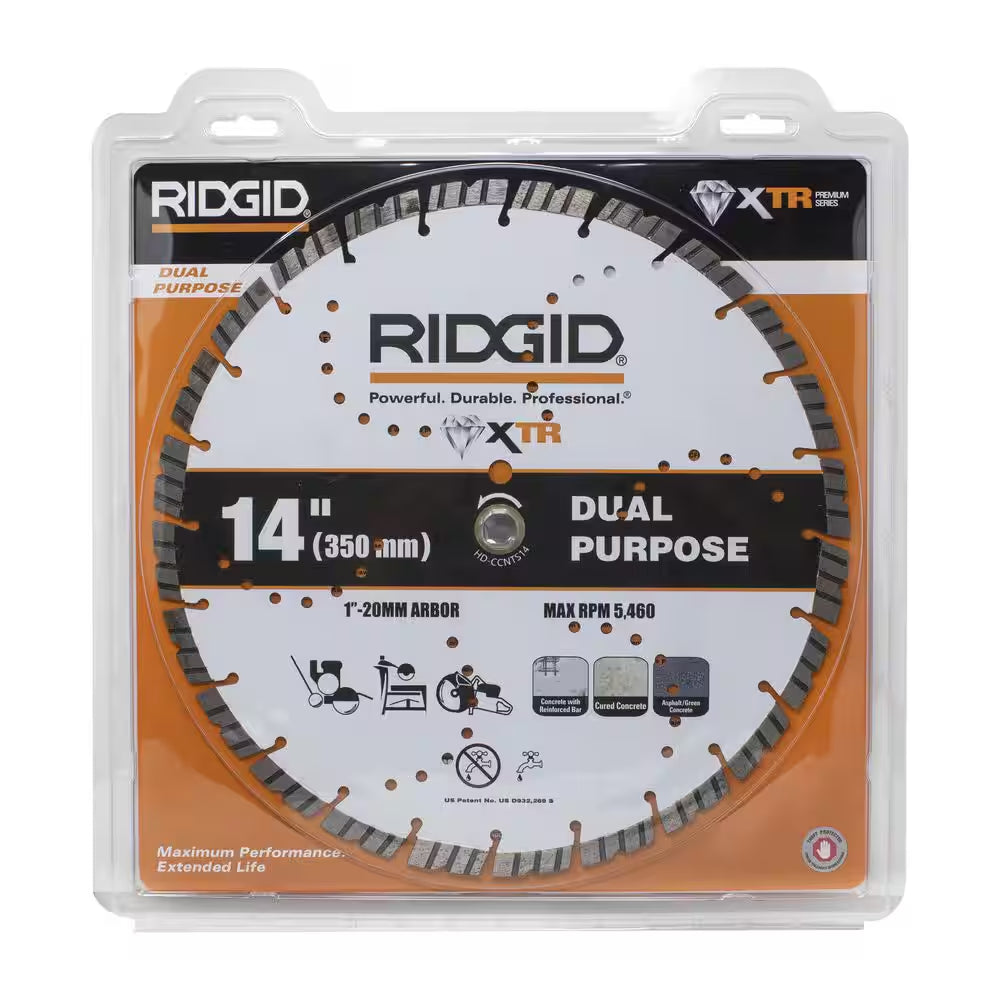 14 In. Dual Purpose XTR Diamond Blade