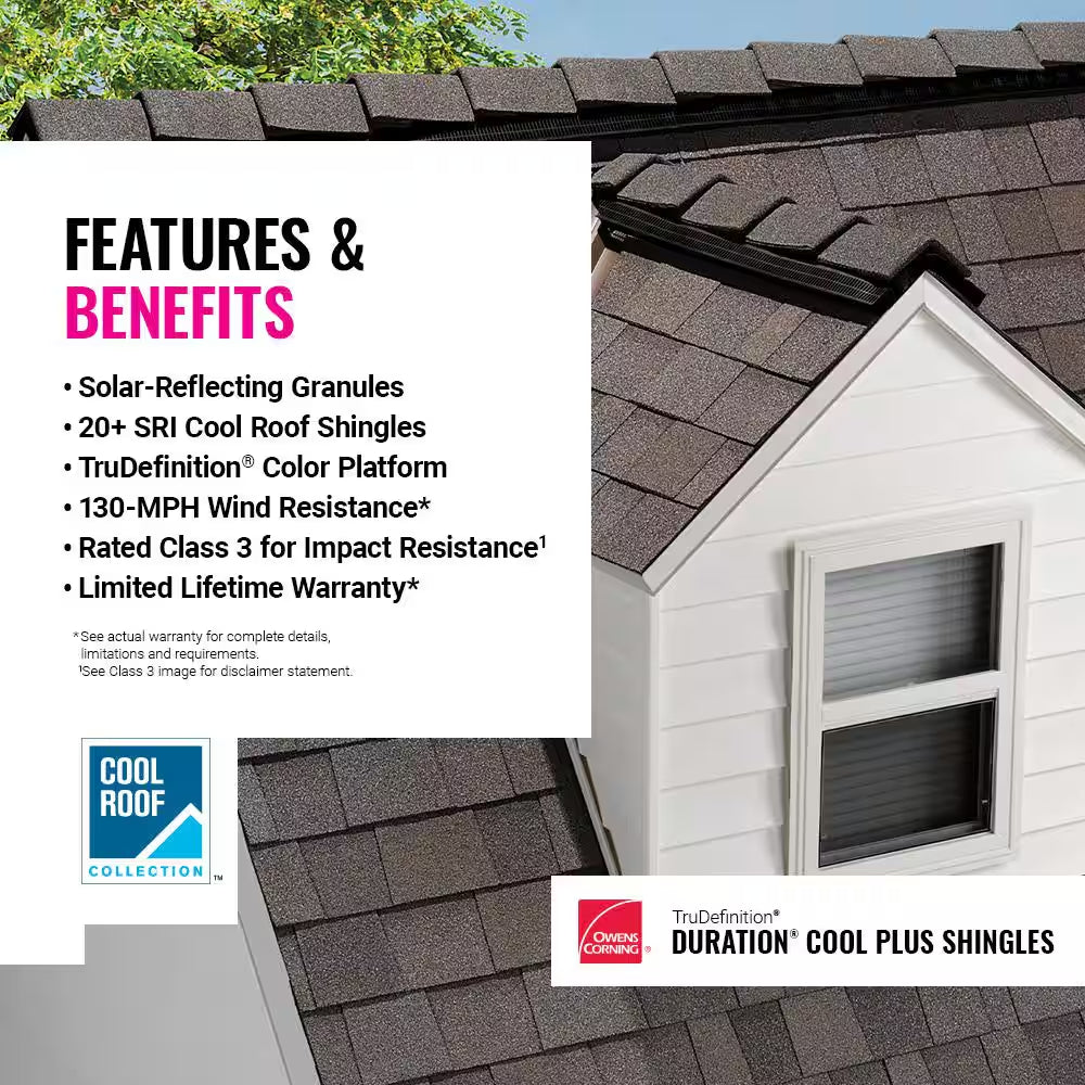Trudefinition Duration Cool plus Copper Trail Architectural Shingles (32.8 Sq. Ft. per Bundle) (21-Pieces)