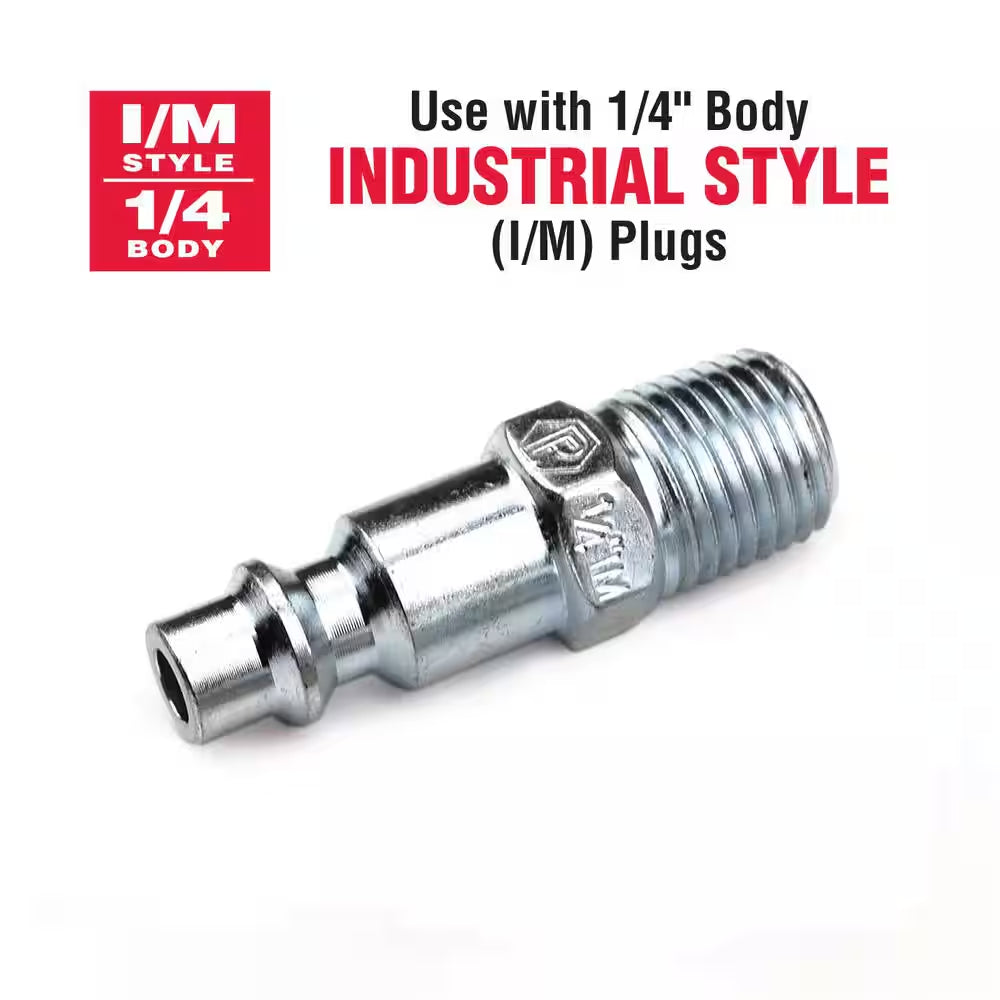 1/4 In. 5-Way Air Manifold with Brass Couplers