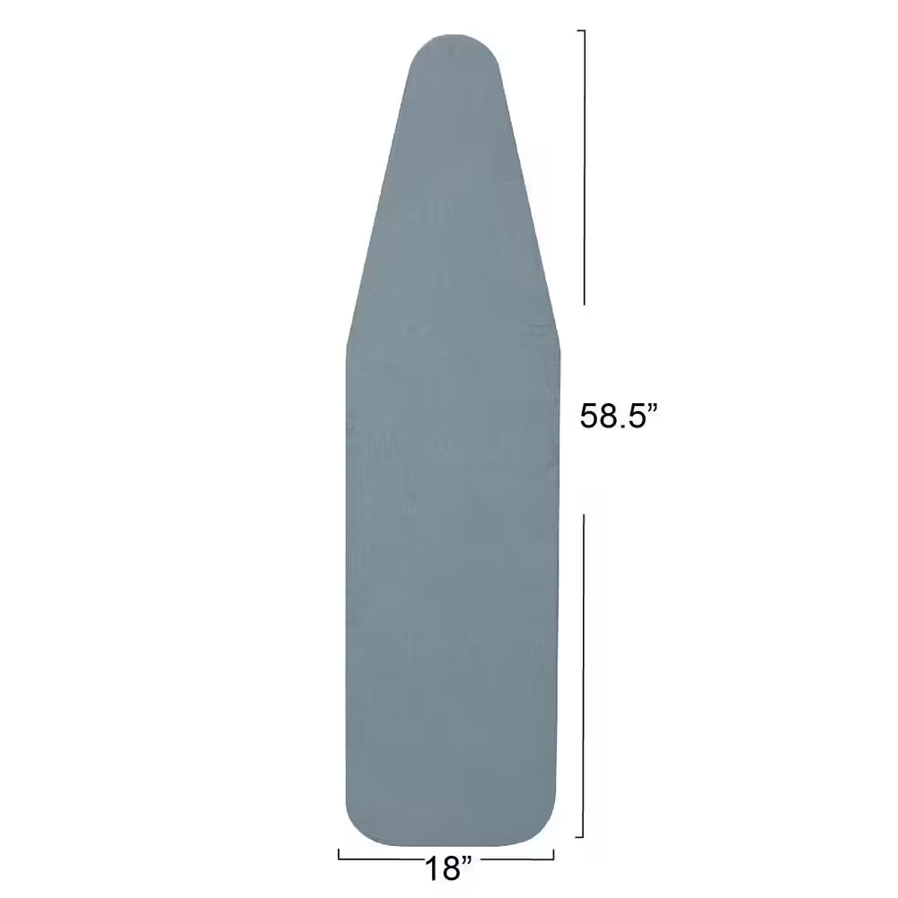 Ultra 100% Cotton Blue Silicone Coated Print Ironing Board Cover and Pad