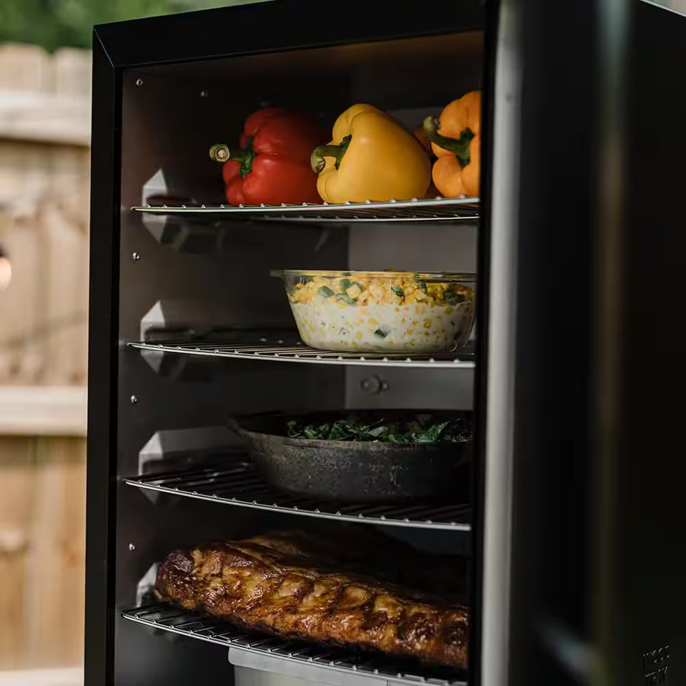 30 In. Digital Electric Smoker in Black