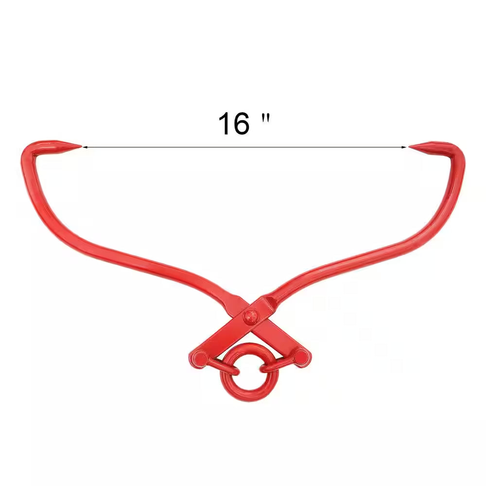 20 In. Skidding Tongs with Ring