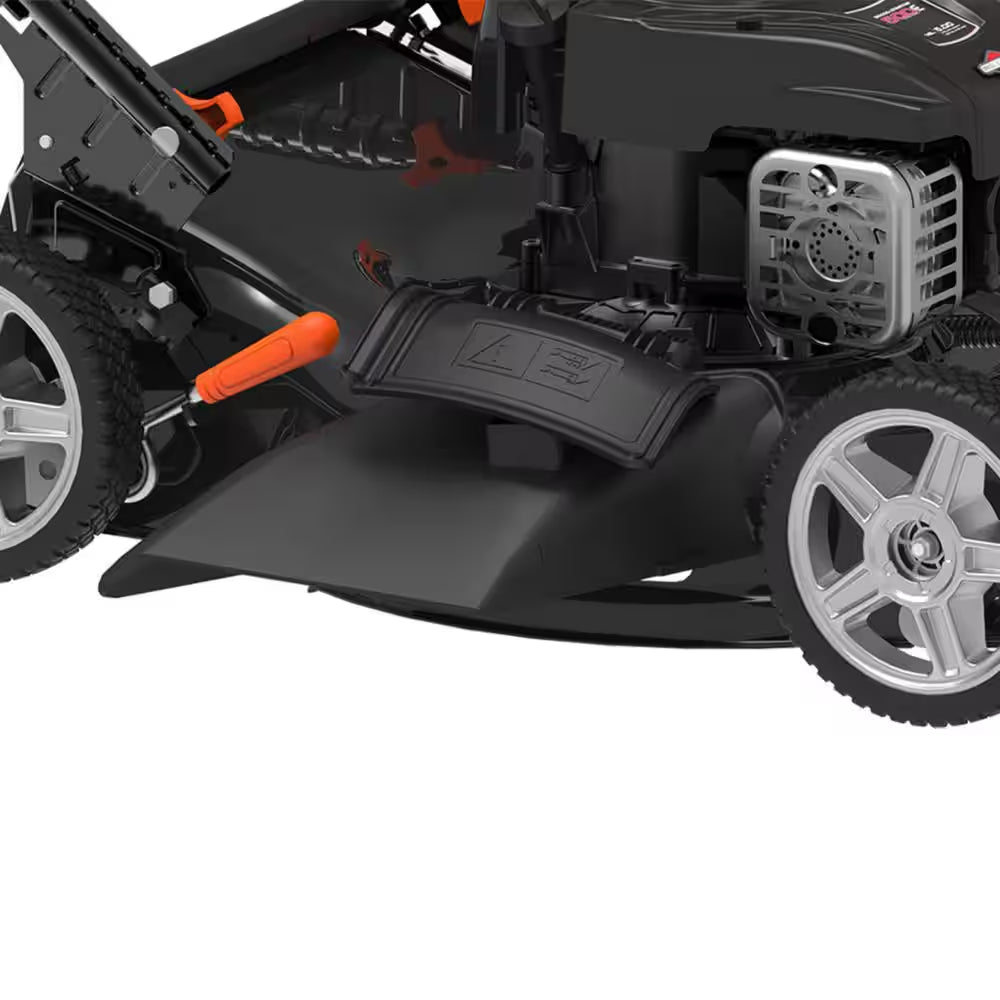 21 In. 140Cc Briggs and Stratton E500 Engine 3-In-1 Gas Walk behind Lawn Push Mower