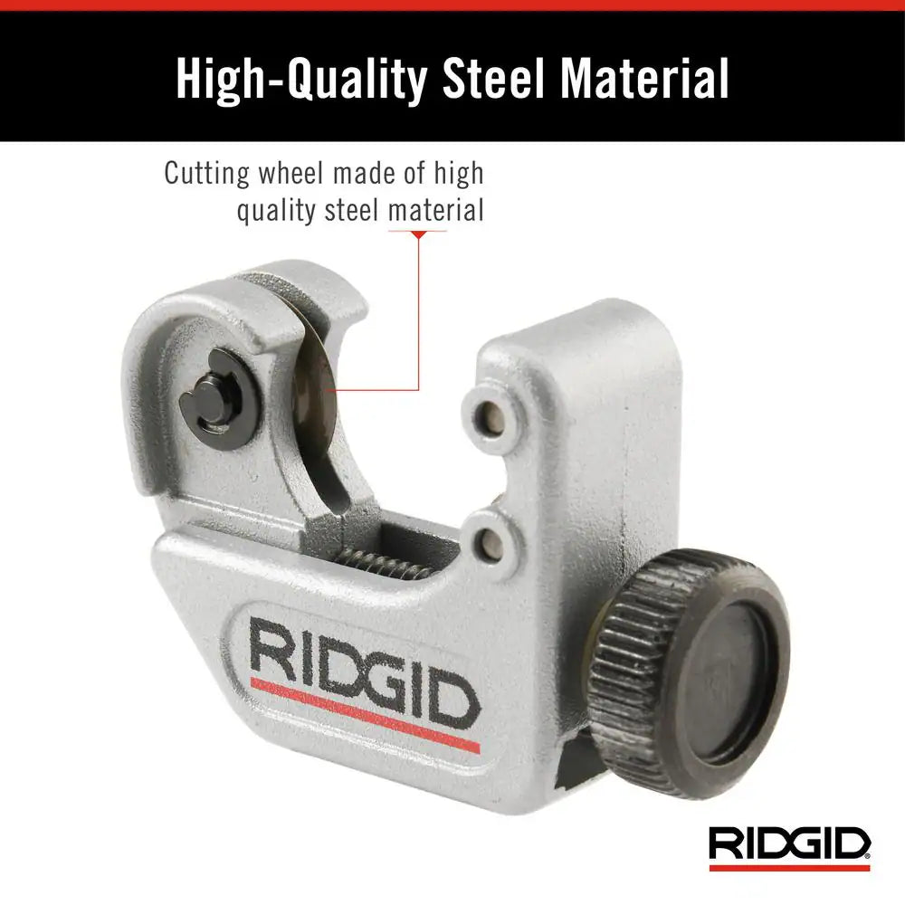3/16 In. to 15/16 In. 104 Close Quarters Copper, Aluminum, Brass, and Plastic Tubing Cutter, Multi-Use Tubing Tool