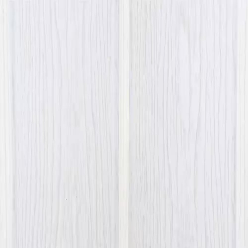 Via 36 In. X 80 In. White Mist Vinyl Accordion Door with Hardware