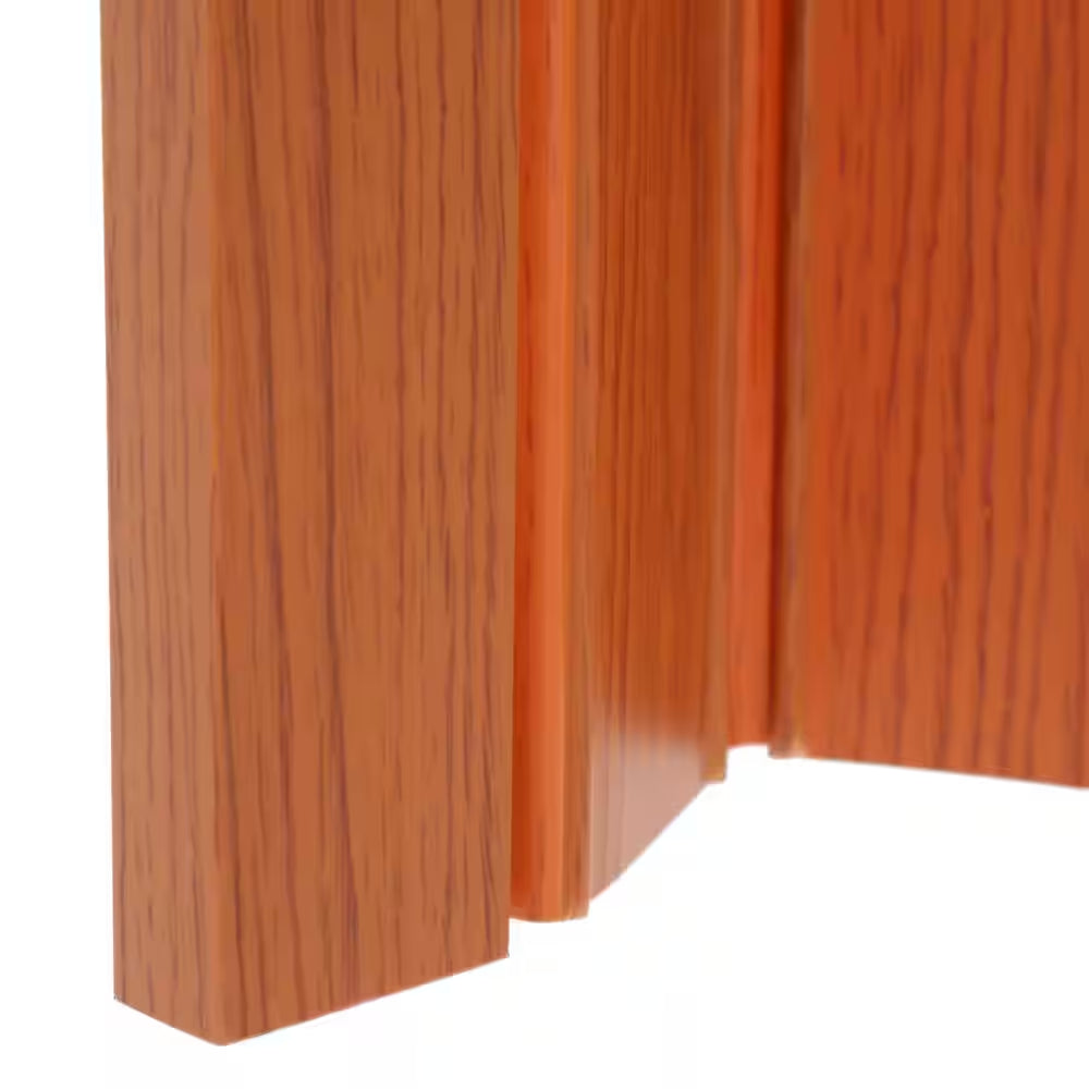 36.875 In. X 78.75 In. Fruitwood Vinyl Accordion Door with Hardware