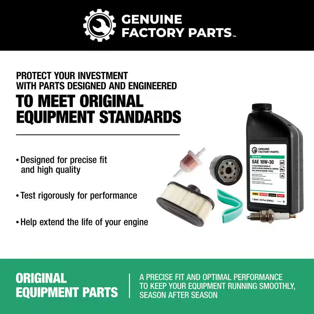 Maintenance Kit for Lawn Tractors and RZT Mowers with Kawasaki FR and FS Series Engines