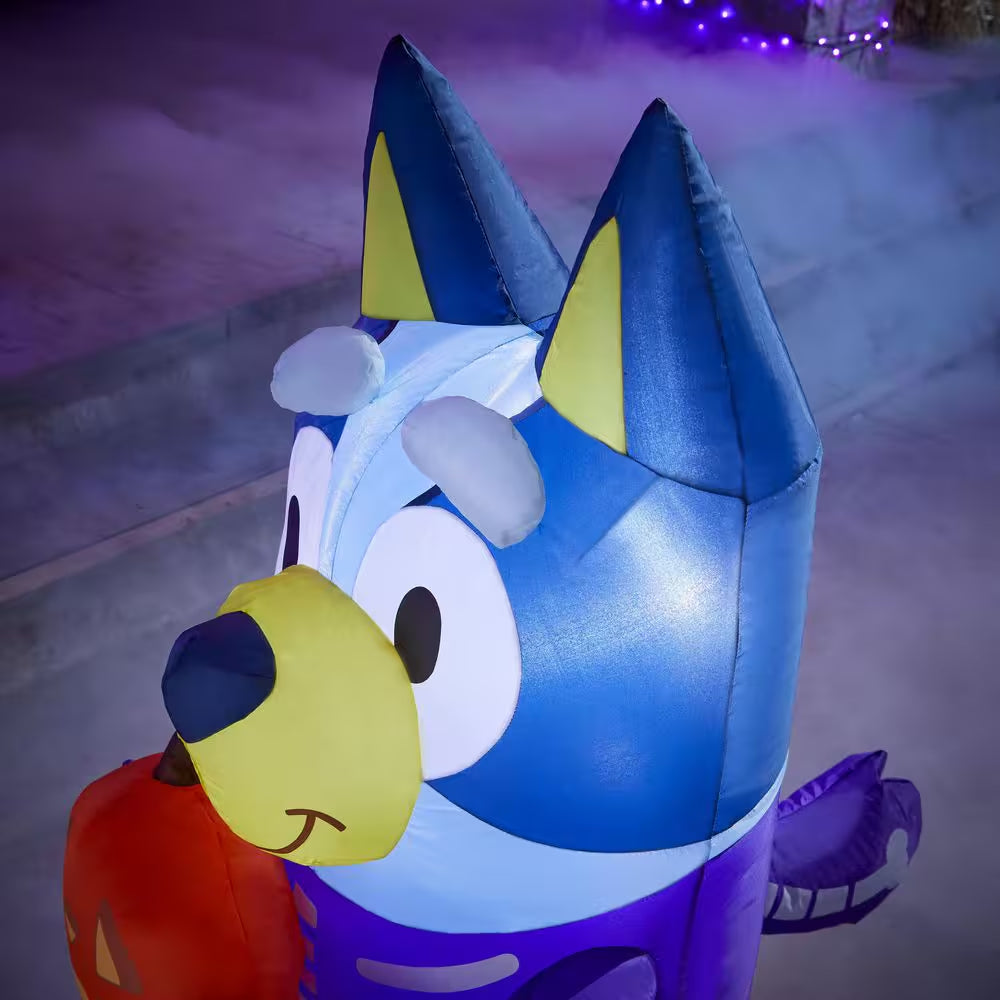 3.5 Ft LED Bluey as Skeleton Inflatable Airblown® I10