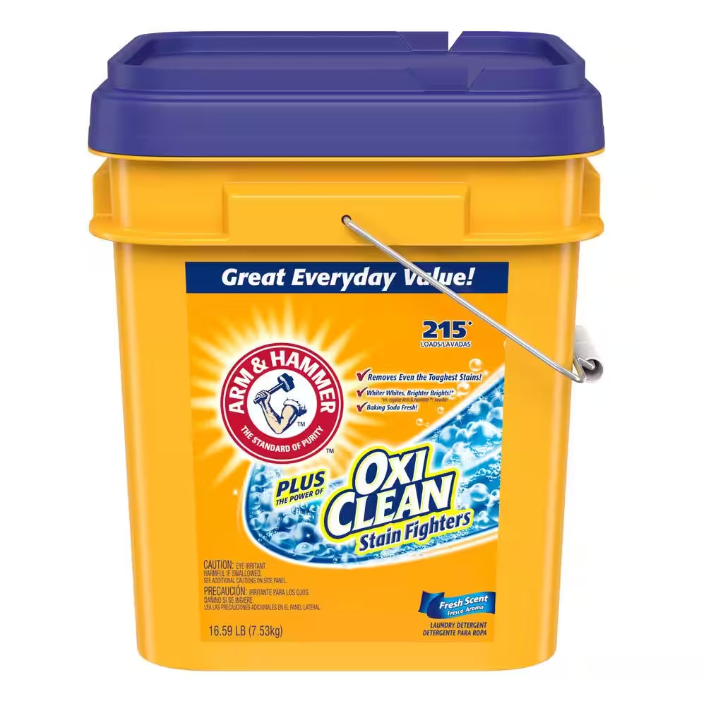 Fresh Scent Powder Laundry Detergent with Oxiclean, 16.59 Lbs.