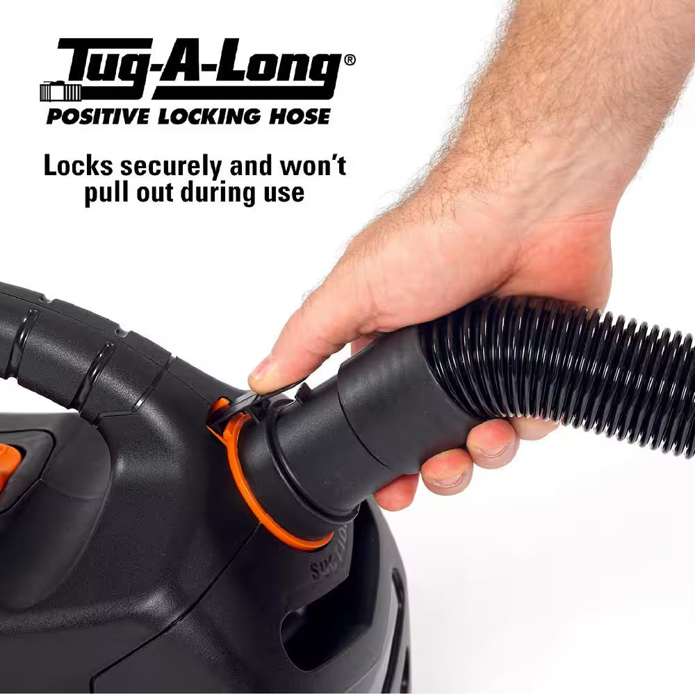 1-7/8 In. X 2 Ft. to 7 Ft. VT1721 Expandable Locking Vac Hose Accessory Shop Vacuum Attachment for  Wet Dry Vacs