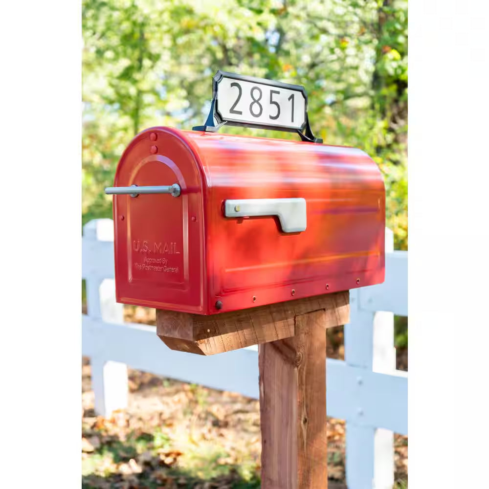 Manhattan Address Plaque Black