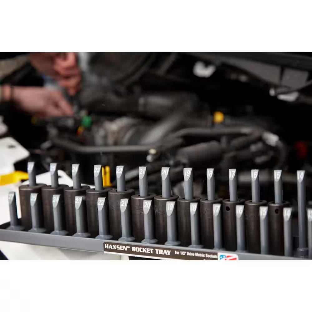 1/2 In. Drive Metric Socket Storage Tray