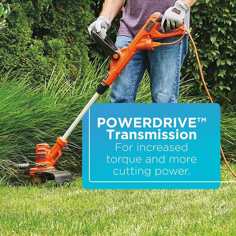 15 In. 10 AMP Corded Electric Walk behind Push Lawn Mower and 14 In. 6.5 Amp Corded 2-In-1 String Trimmer & Lawn Edger
