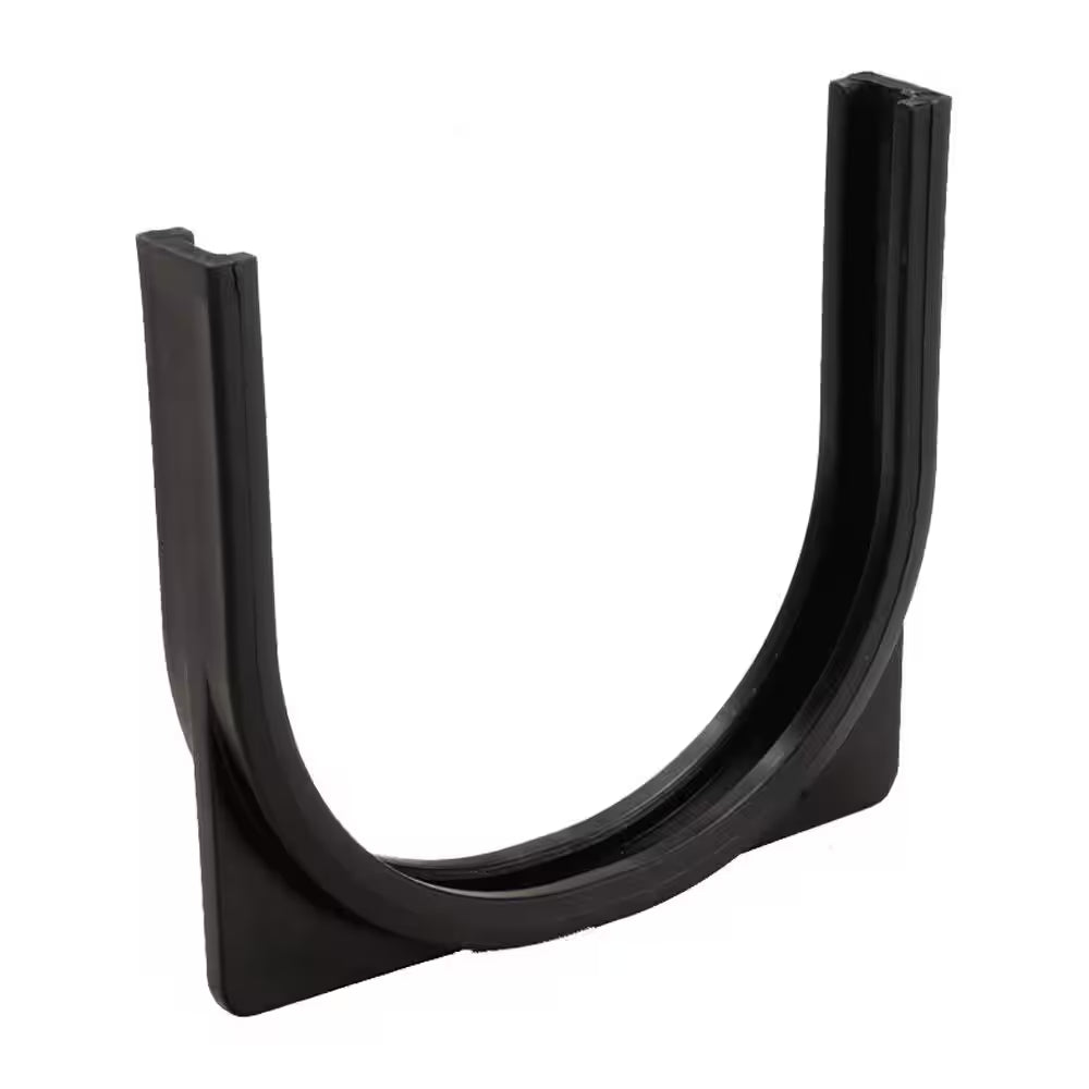 Deep Series 5.4 In. W X 5.4 In. D X 39.4 In. L Trench and Channel Drain Kit with Black Grate (3-Pack : 9.8 Ft)