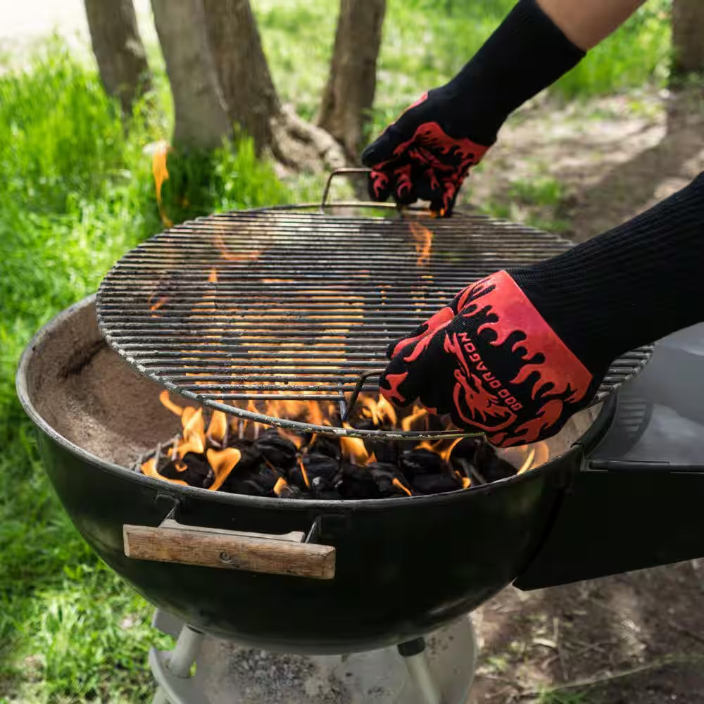 Extreme Heat Resistance BBQ Gloves (1-Pair)