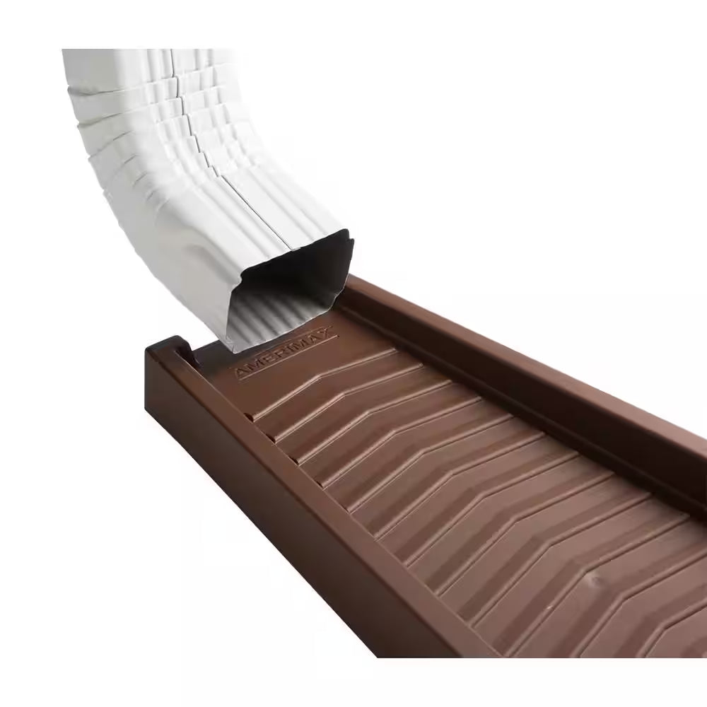 24 In. Brown Vinyl Splash Block