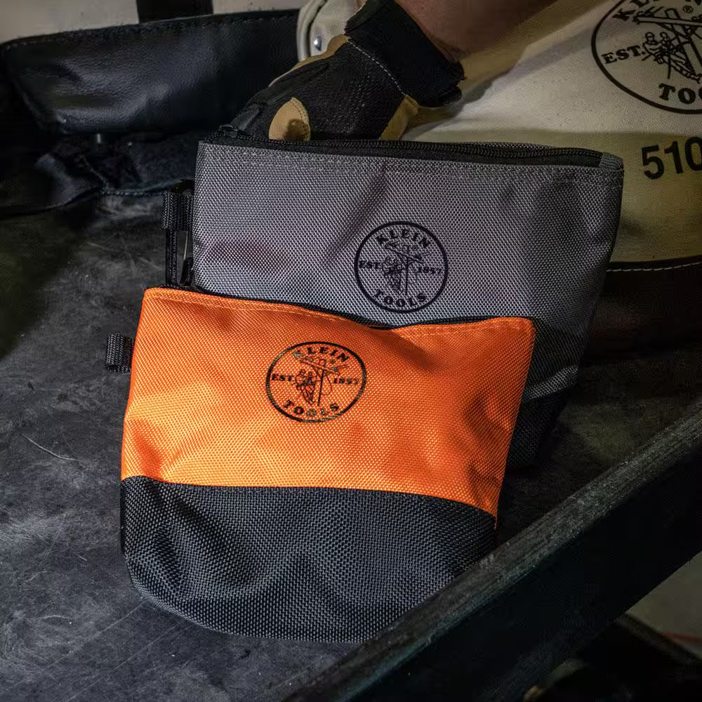 9 In. Stand-Up Zipper Tool Bag (2-Pack)