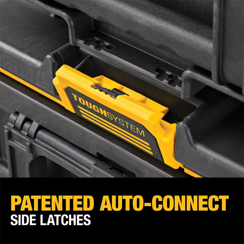 Toughsystem 2.0 Mobile Tool Box, 2.0 Large Tool Box and 2.0 Shallow Tool Tray