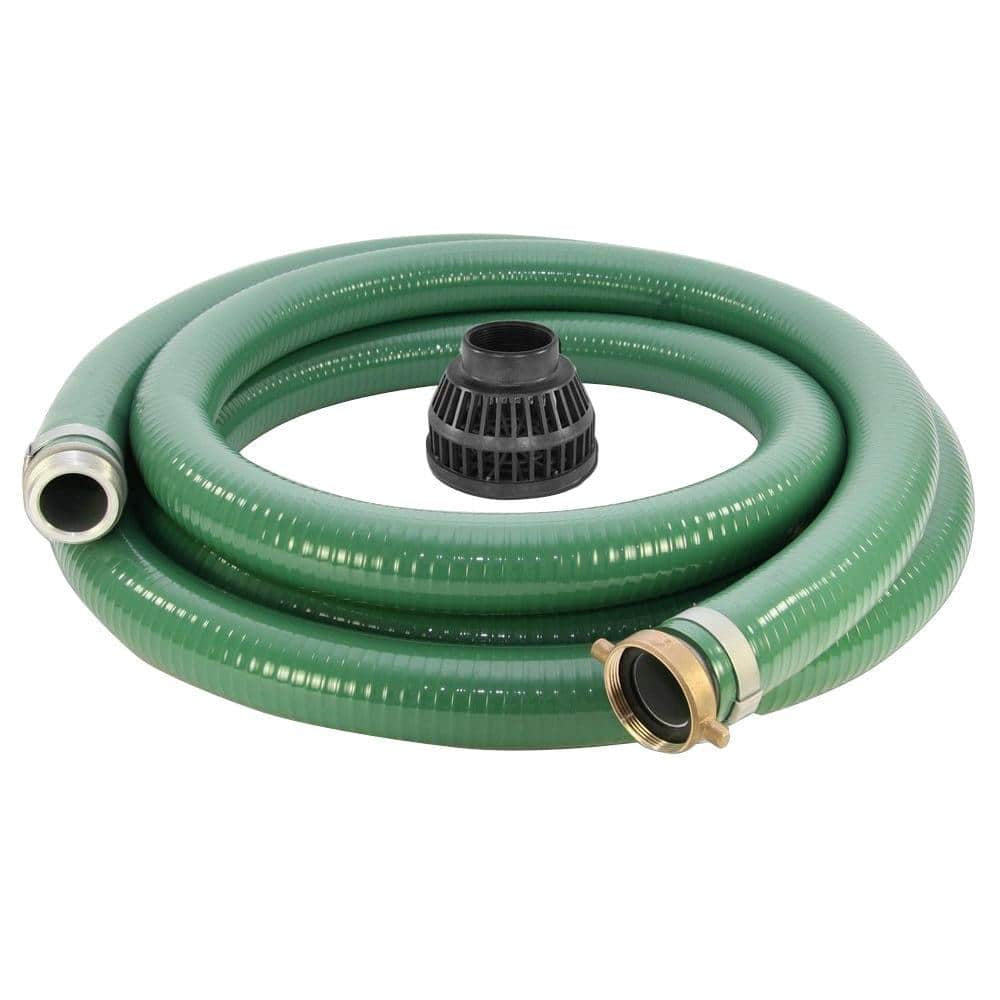 2 In. X 15 Ft. Reinforced Suction Hose
