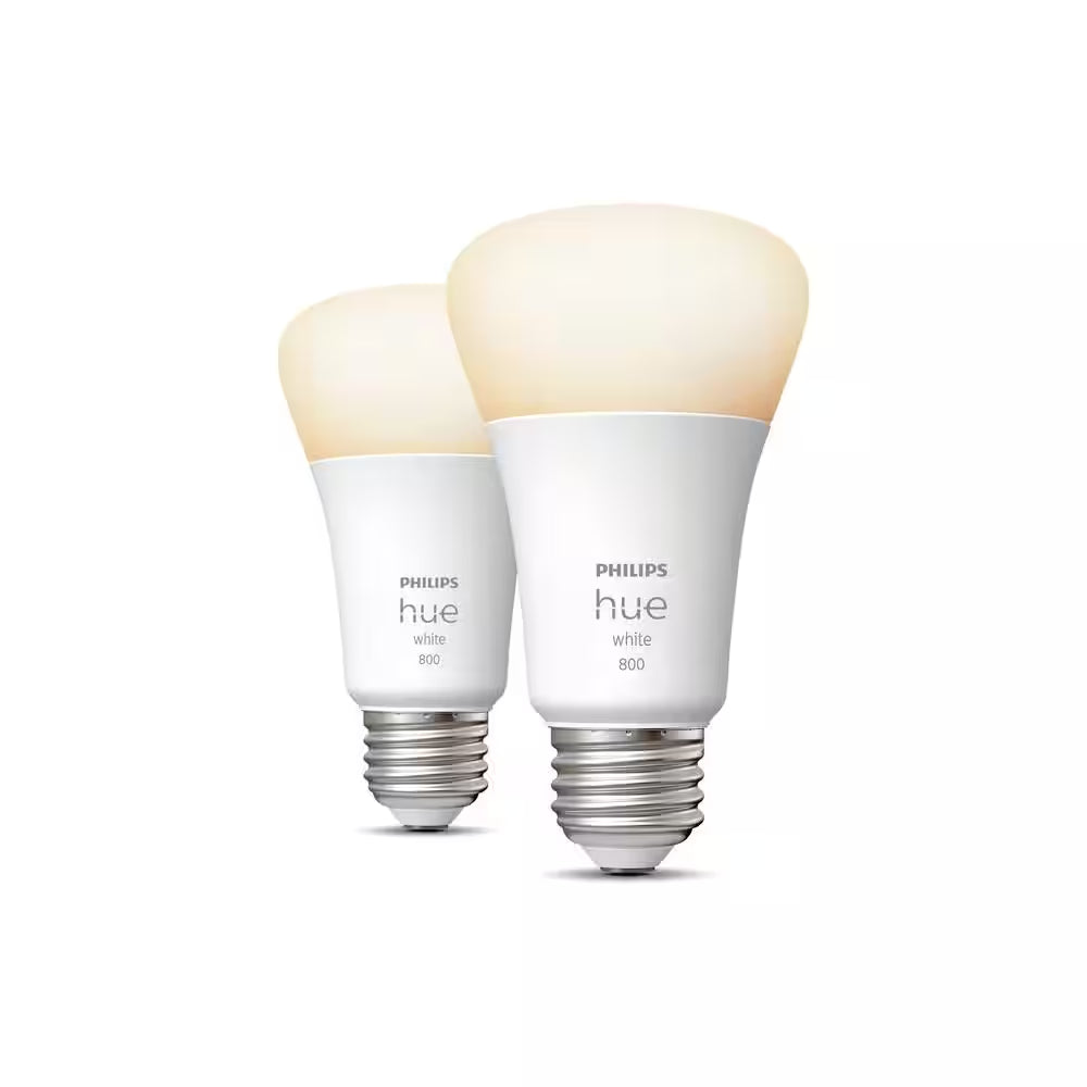 60-Watt Equivalent A19 LED Smart Soft White Dimmable 2700 (K) Light Bulb (2 Pack)