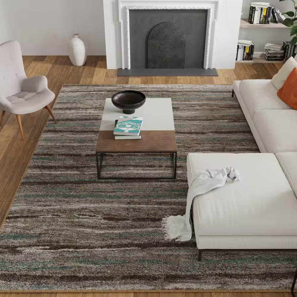 Shoreline Multi 2 Ft. X 7 Ft. Striped Runner Rug