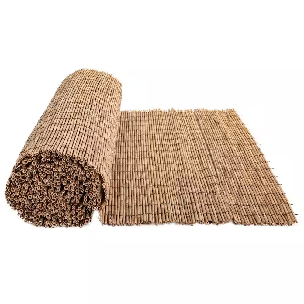 6 Ft. H X 16 Ft. L Natural Jumbo Reed Bamboo Fencing