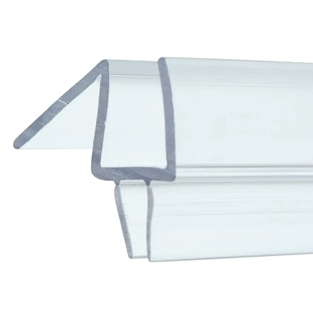 Frameless Shower Door Bottom Seal, 3/8 In. X 36 In., Vinyl, Clear