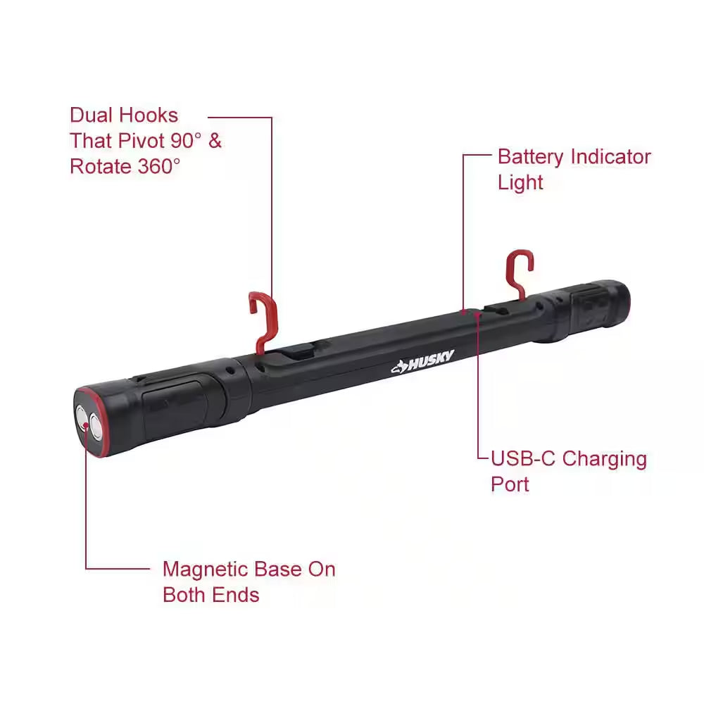 2500 Lumen LED Rechargeable Infrared Touchless Work Light