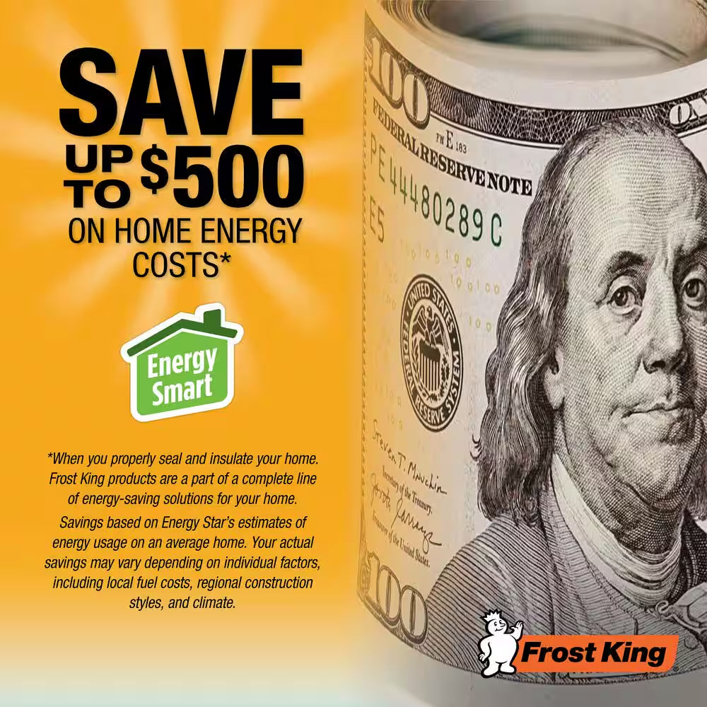 3/4 In. X 7/16 In. X 10 Ft. White High-Density Rubber Foam Weatherstrip Tape