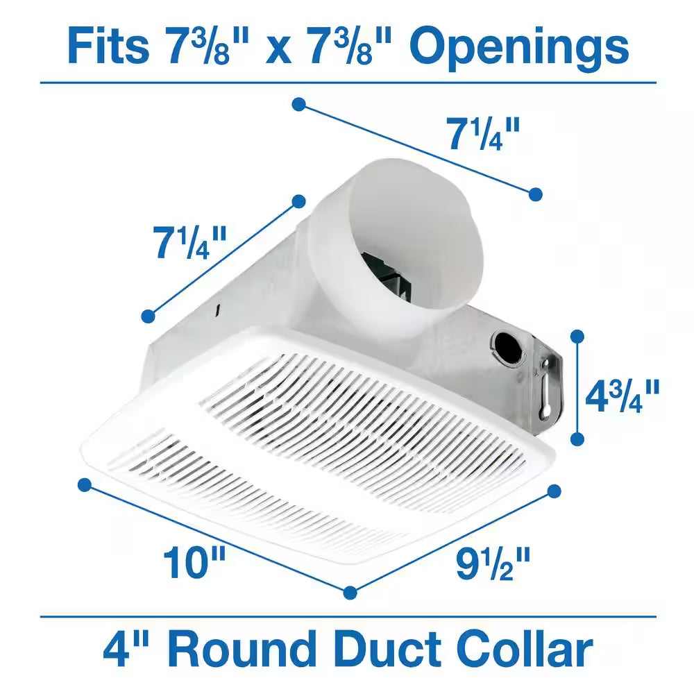 Advantage 50 CFM Ceiling Bathroom Exhaust Fan
