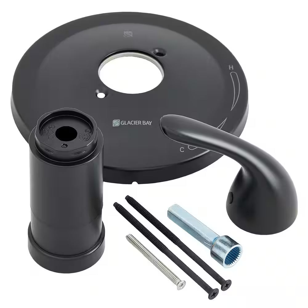 Tub Shower Trim Kit Matte Black