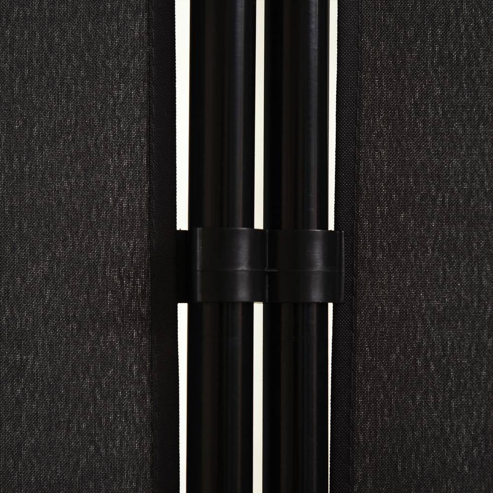 3-Panel Folding Screen Room Divider Privacy Partition Indoor Outdoor