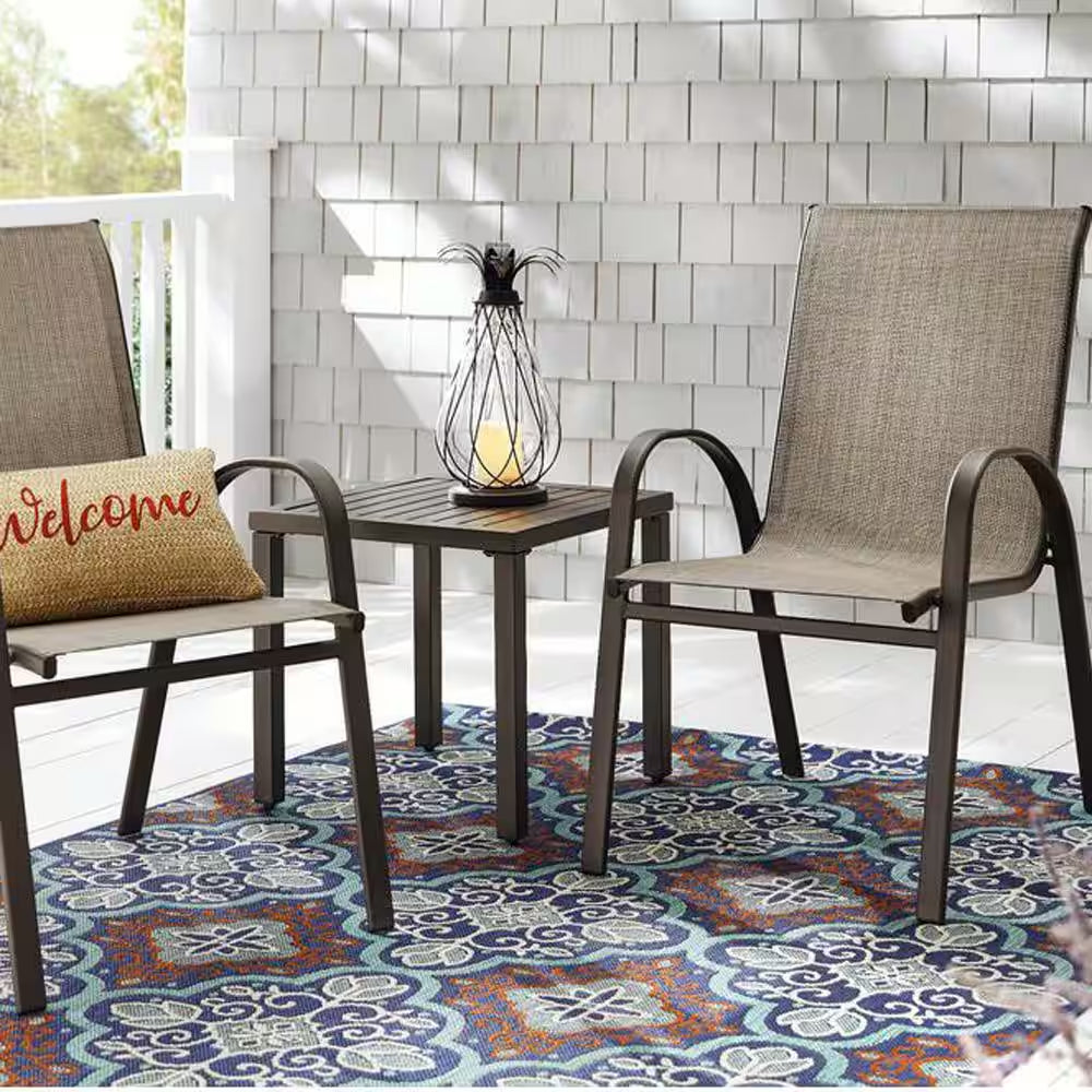 Sling Stack Outdoor Dining Chair in Riverbed
