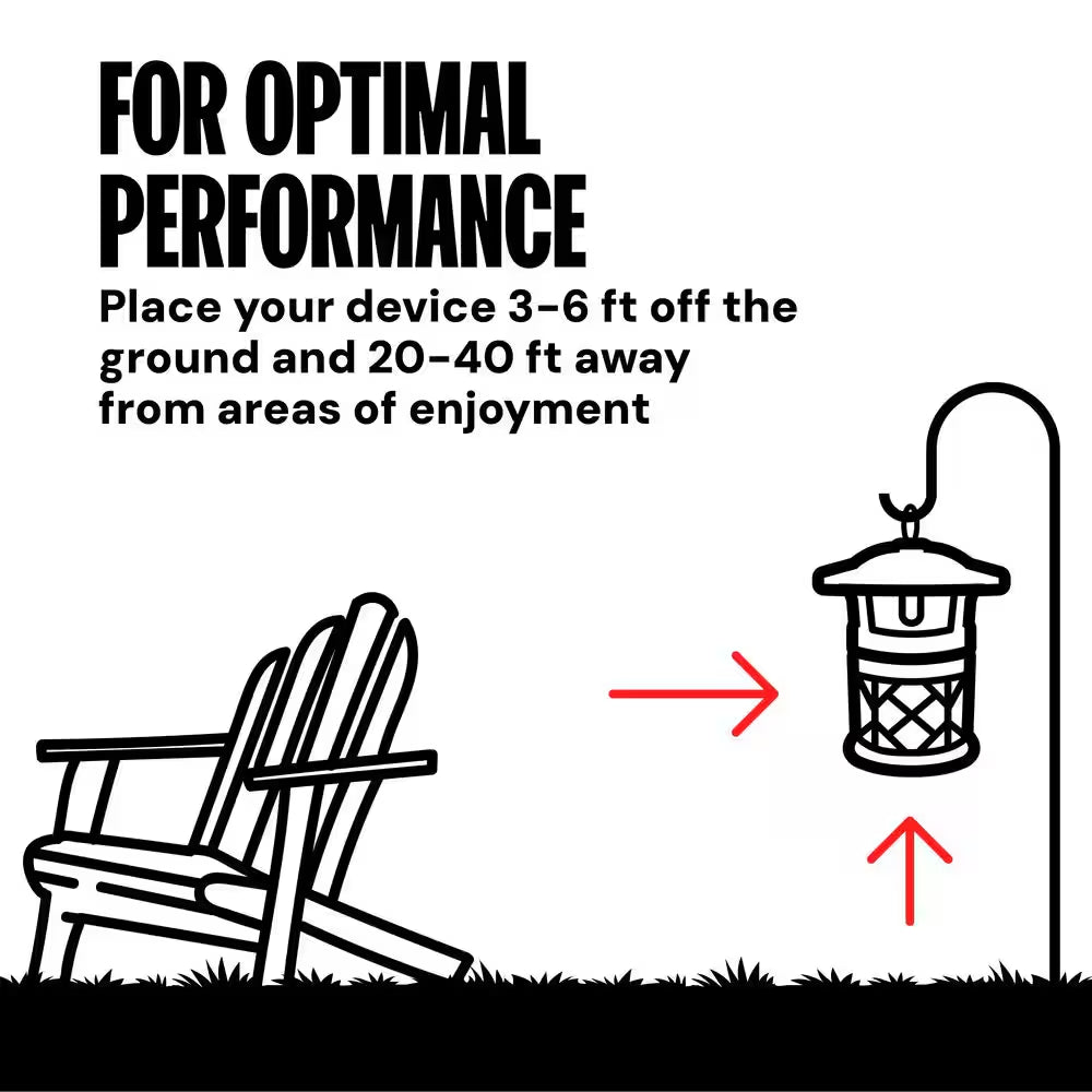 1/4 Acre Outdoor Electronic Bug Trap