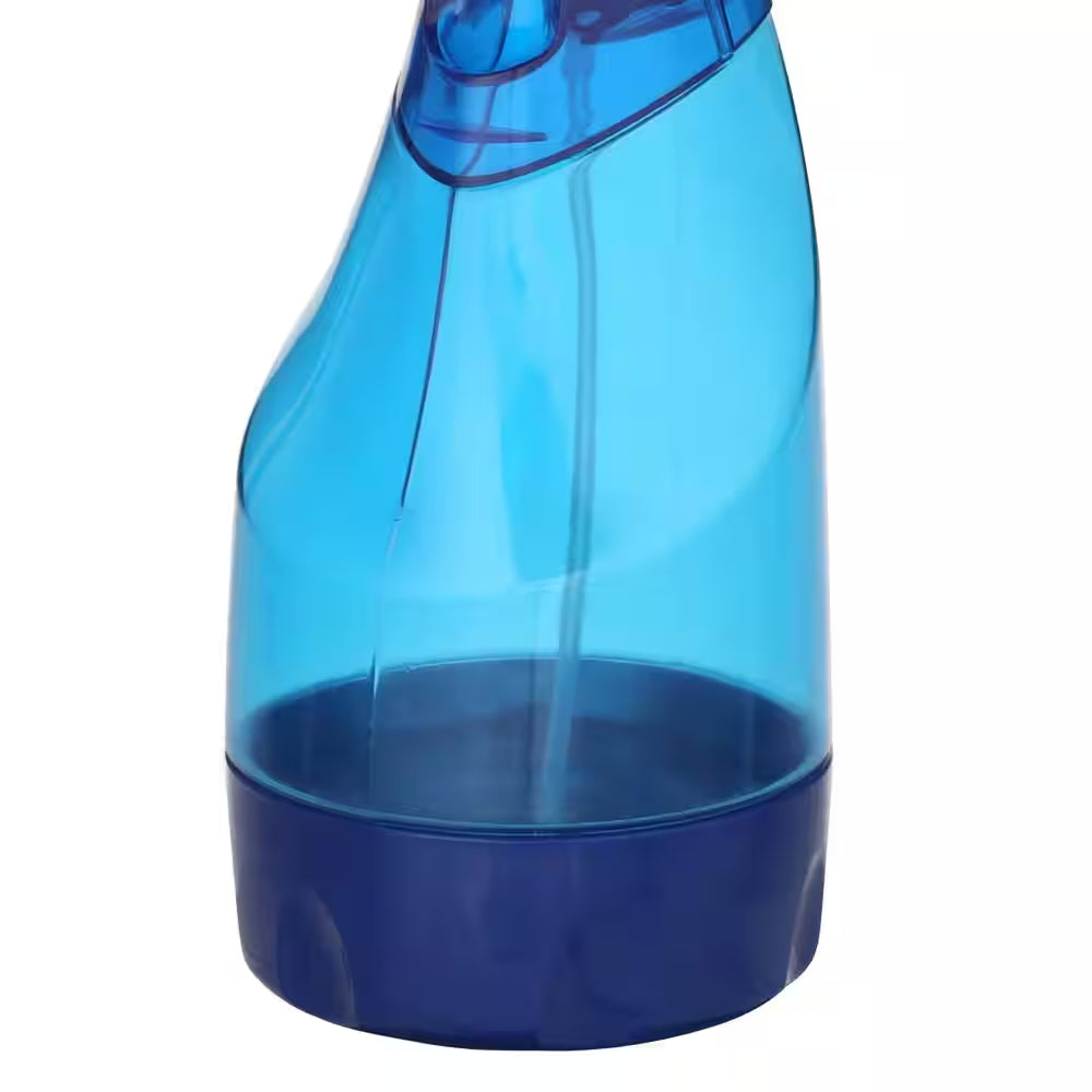 Deluxe 3.0 In. 1 Fan Speed Personal Misting Fan in Blue