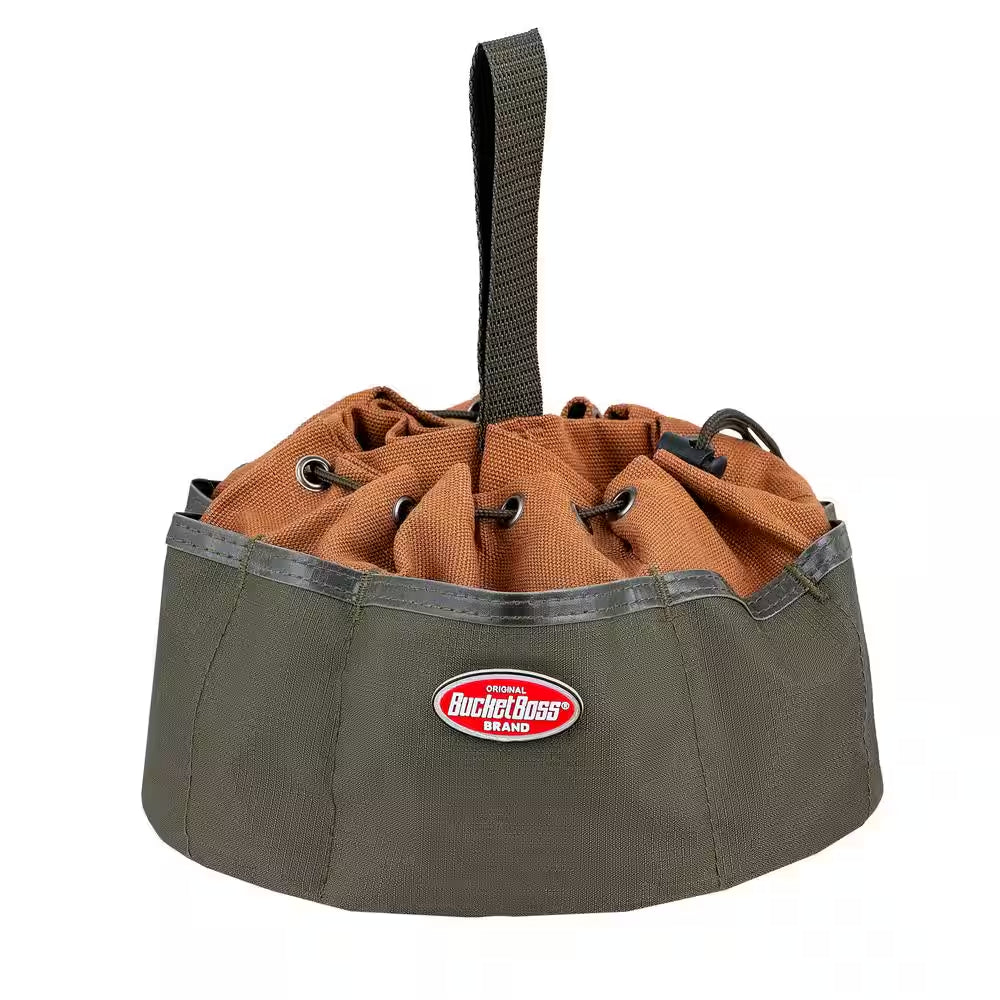 10 In. Parachute Parts Tool Bag in Brown
