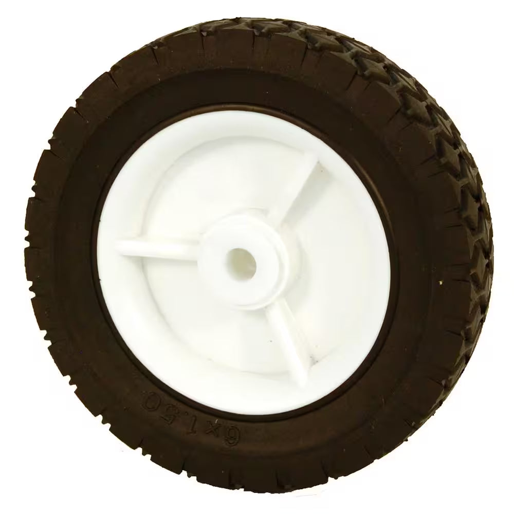 6 In. X 1.5 In. Universal Plastic Wheel for Lawn Mowers