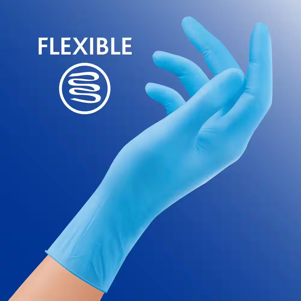 Playtex Clean Cuisine Blue Nitrile Gloves, 1-Size Fits Most (30-Pack)