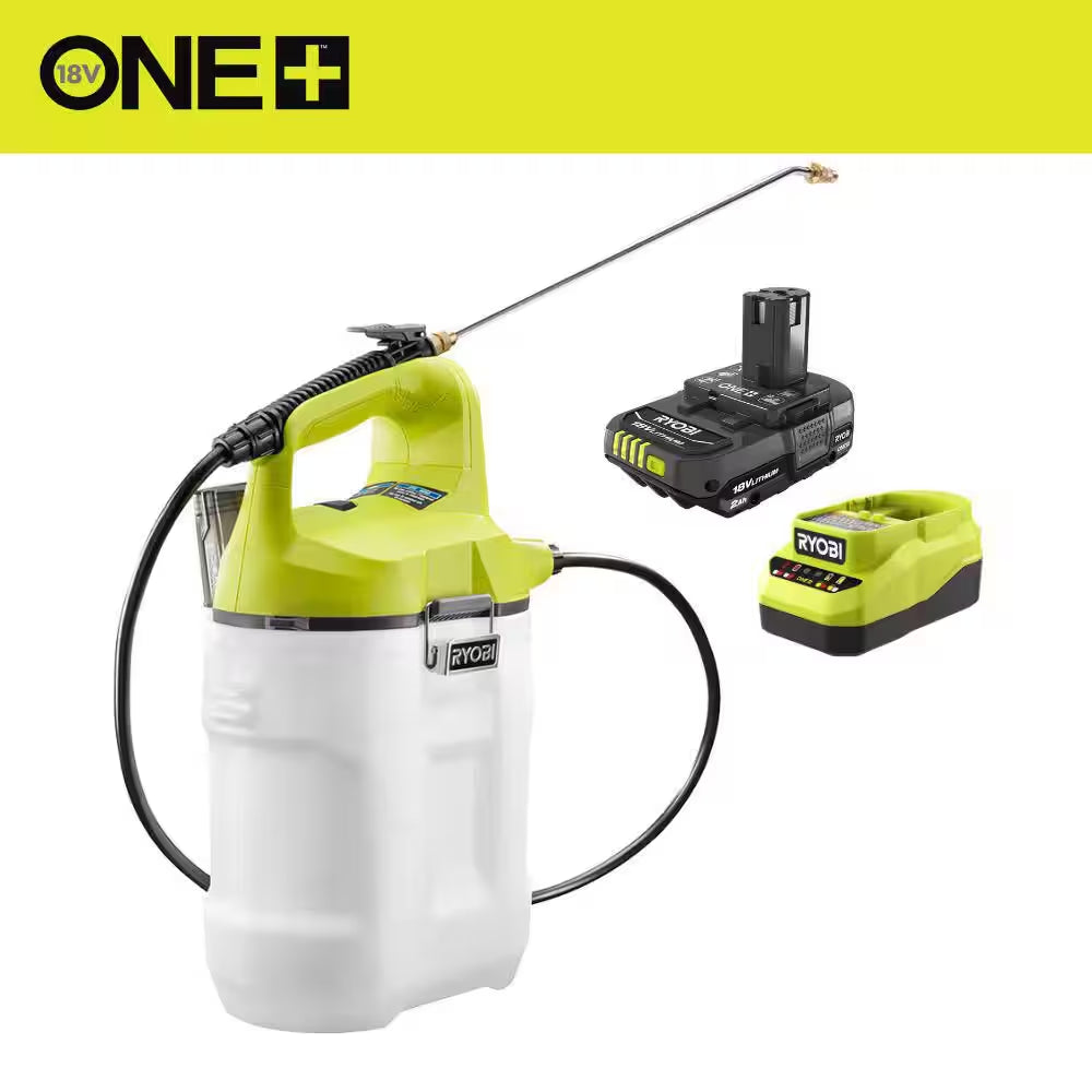 ONE+ 18V Cordless Battery 2 Gal. Chemical Sprayer with 2.0 Ah Battery and Charger